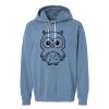 Unisex Garment-Dyed Lightweight Fleece Hooded Sweatshirt Thumbnail