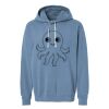 Unisex Garment-Dyed Lightweight Fleece Hooded Sweatshirt Thumbnail