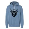 Unisex Garment-Dyed Lightweight Fleece Hooded Sweatshirt Thumbnail